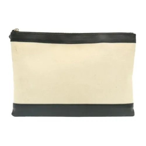 Pre-owned Vintage Canvas Clutch - Balenciaga Vintage - Modalova