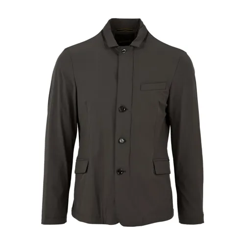 Grey Tebaldo-Kn Coat - Moorer - Modalova