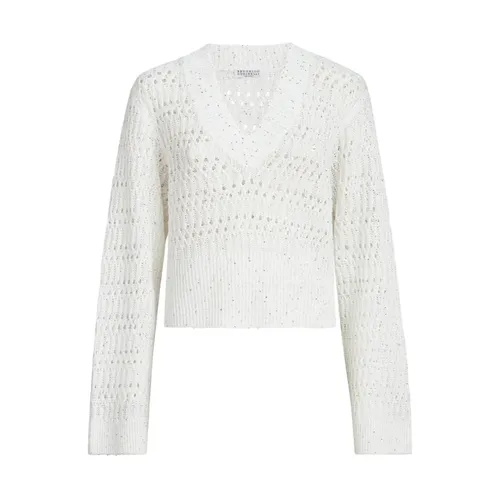 Scollo V M/L - Brunello Cucinelli - Modalova