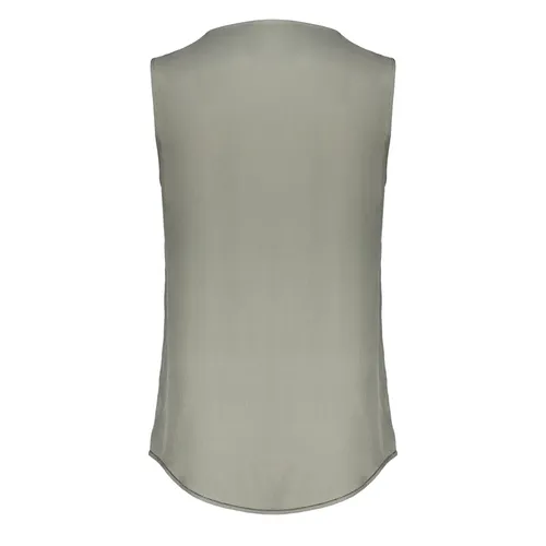 Silk Top with Micro Beads - Fabiana Filippi - Modalova