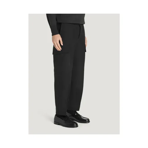 Black Cargo Pants - The Sailmaker - PT Torino - Modalova