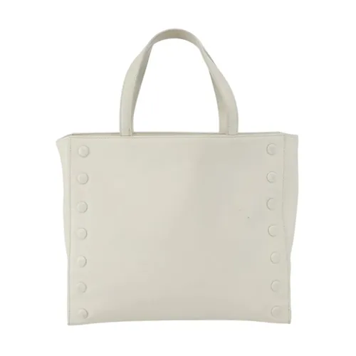 Pre-owned Vintage Leather Studded Tote Bag - Celine Vintage - Modalova