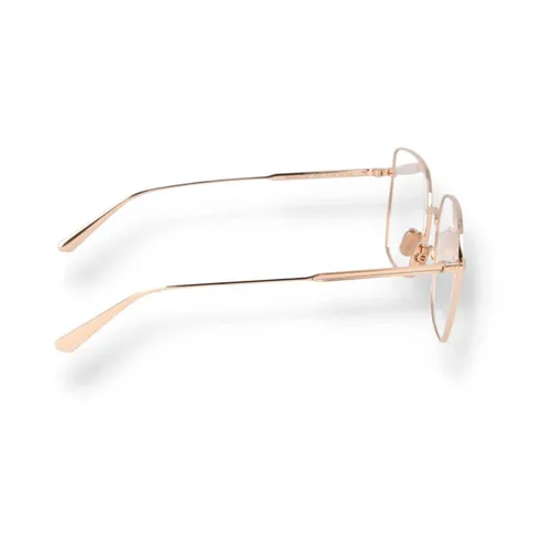 Geometric Gold Metal Eyeglasses - Dior - Modalova