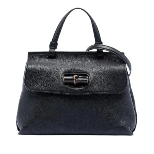 Pre-owned Leather Handbag - Gucci Vintage - Modalova