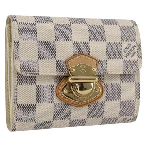 Pre-owned Vintage Canvas Wallet - Louis Vuitton Vintage - Modalova