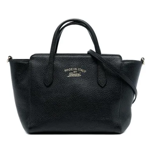 Pre-owned Leather Handbag - Gucci Vintage - Modalova