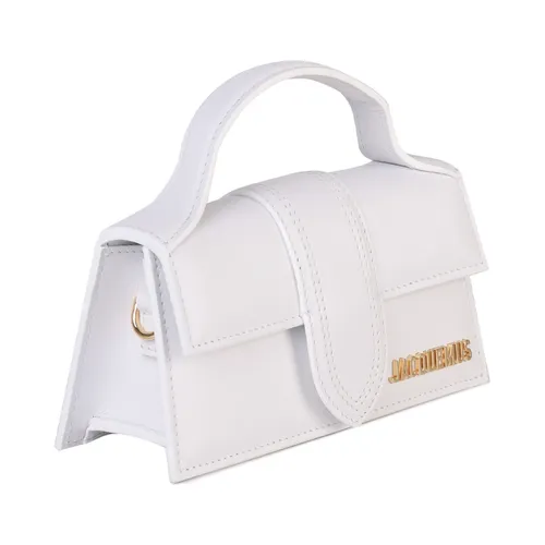 White Shoulder Bag with Magnetic Closure - Jacquemus - Modalova