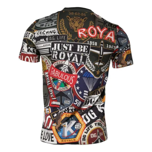 Graphic Print Crew Neck T-shirt - Dolce & Gabbana - Modalova
