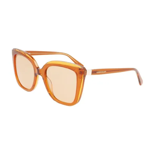 Acetate Sunglasses with Square Frames - Longchamp - Modalova