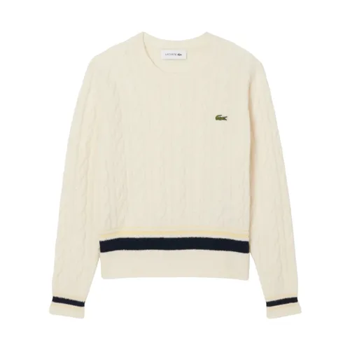 Cable Knit Sweater - Lacoste - Modalova