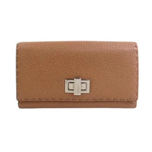Pre-owned Leather Wallet - Fendi Vintage - Modalova