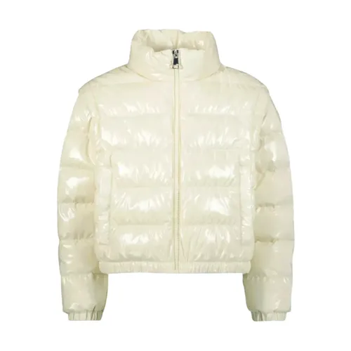 Yellow Quilted Jacket - Moncler - Modalova