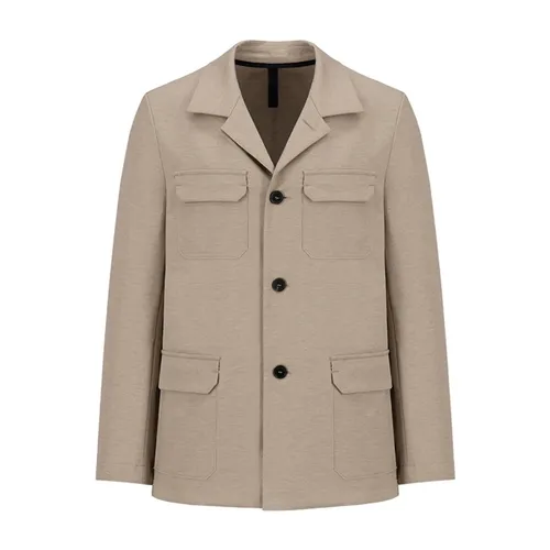 Beige Blazer with Patch Pockets - Harris Wharf London - Modalova