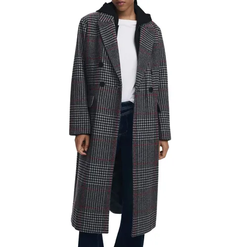 Langer Tartan-Mantel - Desigual - Modalova