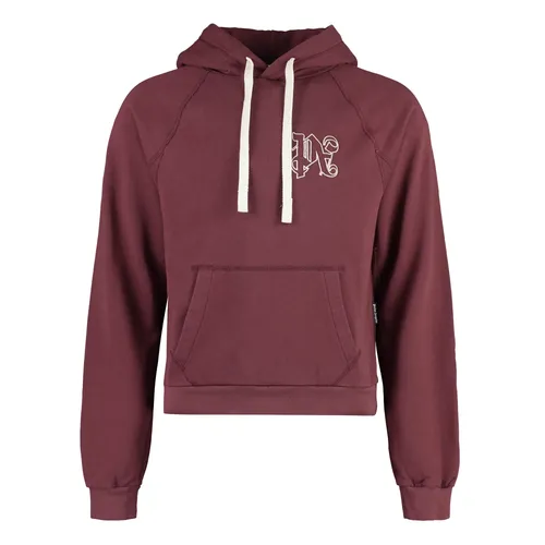 Cotton Hoodie - Palm Angels - Modalova
