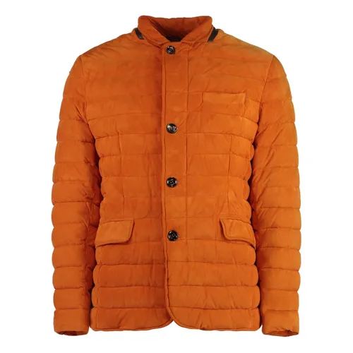 Zavyer Leather Padded Jacket - Moorer - Modalova