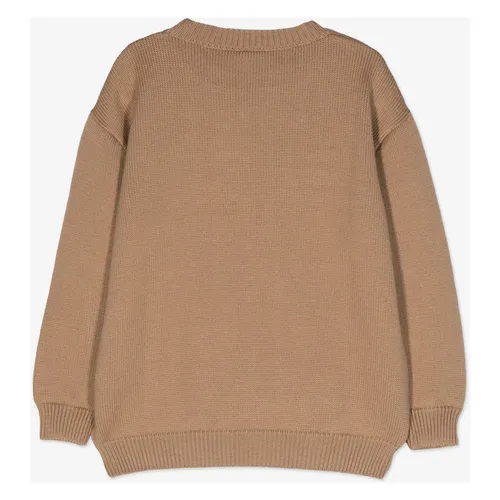 Wool Knitted Logo Jumper - Fendi - Modalova
