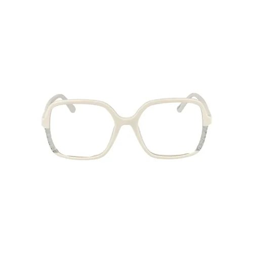White Square Optical Frames with Spring Hinge - Guess - Modalova