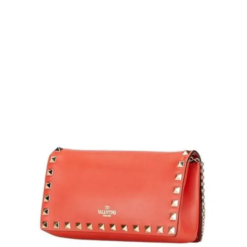 Pre-owned Leather Clutch - Valentino Vintage - Modalova