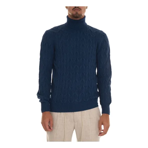 Cable Knit Turtleneck Pullover - Gran Sasso - Modalova