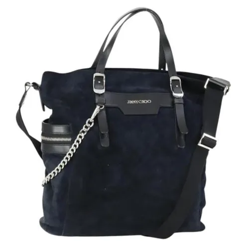 Pre-owned Suede Tote Bag - Jimmy Choo Pre-owned - Modalova