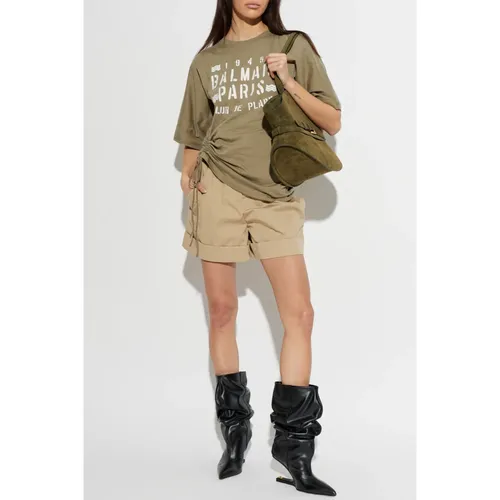 Printed T-Shirt - Balmain - Modalova