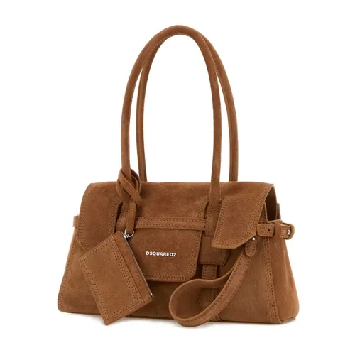 Suede Shoulder Bag - Dsquared2 - Modalova