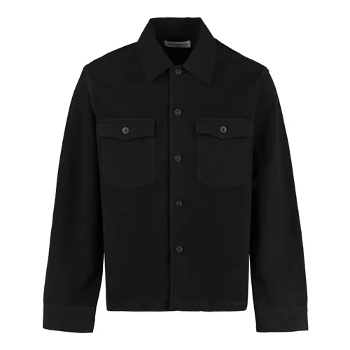 Cotton Overshirt with Front Flap Pockets - Our Legacy - Modalova