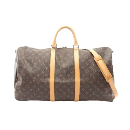 Pre-owned Canvas Weekend Bag - Louis Vuitton Vintage - Modalova