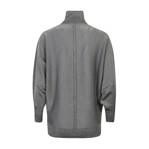 Grey Viscose Turtleneck - Circus Hotel - Modalova