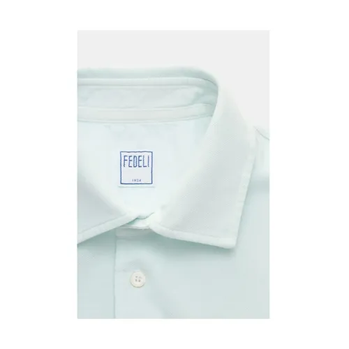 Washed Cotton Polo - Fedeli - Modalova