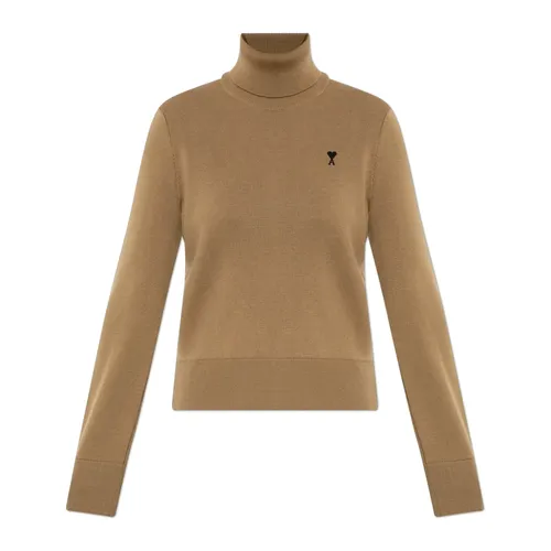 Wool turtleneck - Ami Paris - Modalova