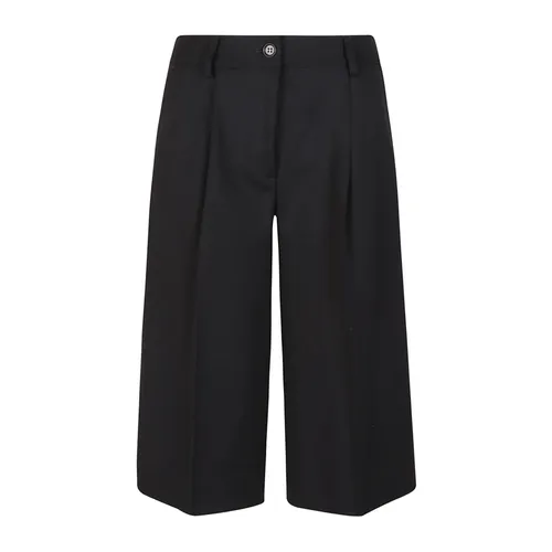 Stretch Wool Black Pantalone - P.a.r.o.s.h. - Modalova