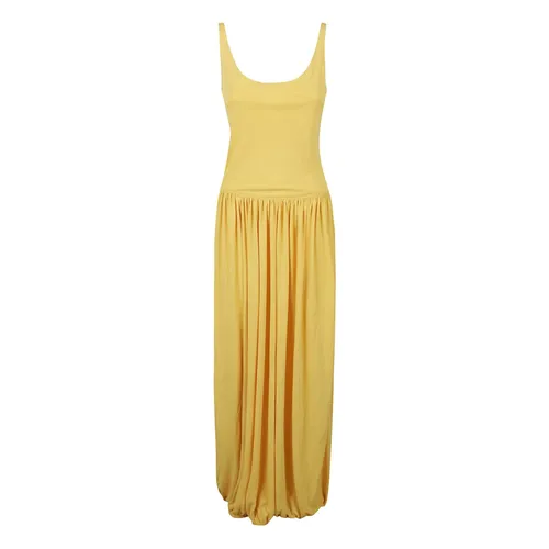 Strap Waisted Midi Dress - Lanvin - Modalova