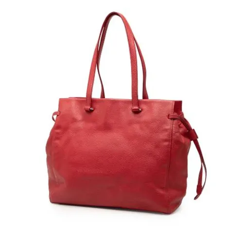 Pre-owned Leather Tote - Prada Vintage - Modalova