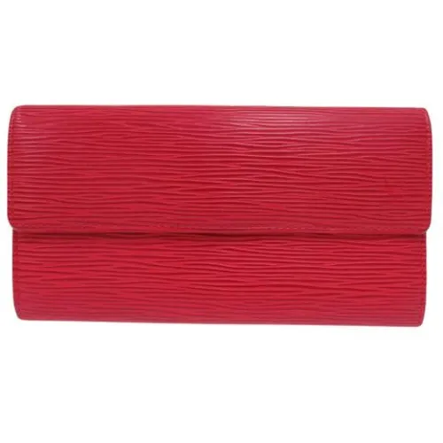 Pre-owned Leather Wallet - Louis Vuitton Vintage - Modalova