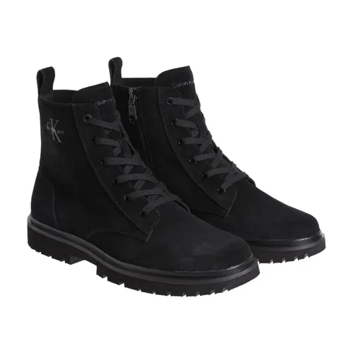 Iconic Black Laceup Ankle Boots - Calvin Klein Jeans - Modalova
