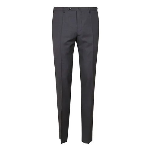 Slim Fit Wool Pants - Incotex - Modalova
