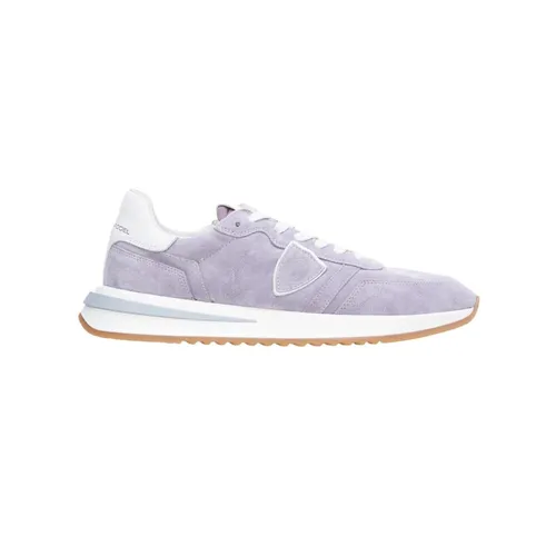 Lilac Tropez 2.1 Low Top Sneakers - Philippe Model - Modalova