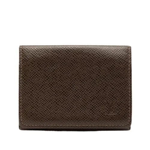 Pre-owned Leather Wallet - Louis Vuitton Vintage - Modalova