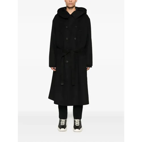 Bonded Melton Coat - Y-3 - Modalova