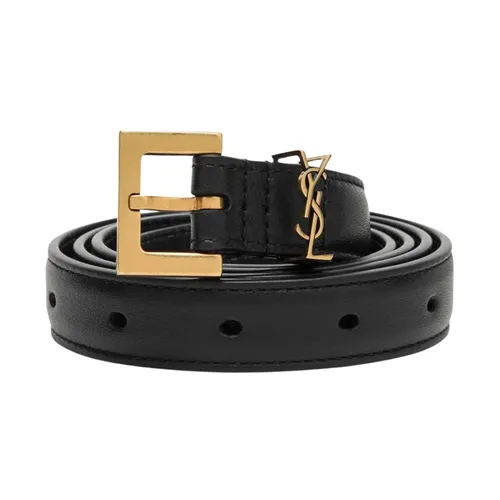 Cassandre Thin Belt - Saint Laurent - Modalova