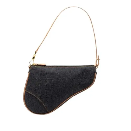 Pre-owned Leather Shoulder Bag - Dior Vintage - Modalova