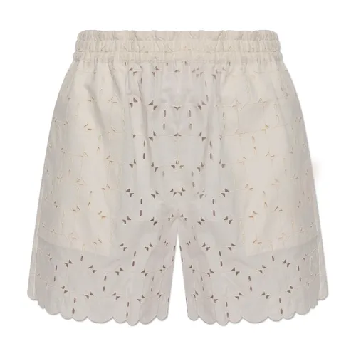 Shorts con Encaje Calado - Moncler - Modalova