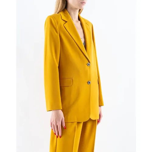 Classic Single Button Blazer - Liu Jo - Modalova