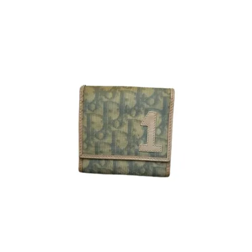 Pre-owned Leather Wallet - Dior Vintage - Modalova