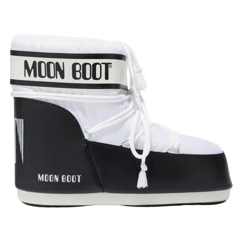 White Kids Icon Low Boots - Moon Boot - Modalova