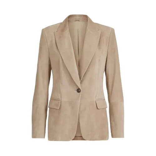 Suede Jacket - Brunello Cucinelli - Modalova