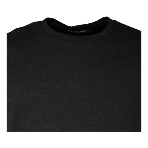 Camouflage Crew Neck T-shirt - Dolce & Gabbana - Modalova