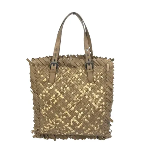 Pre-owned Leather totes - Bottega Veneta Vintage - Modalova